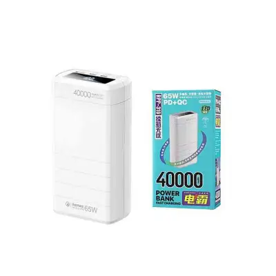REMAX RPP-310 Dinba Series 65W PD + QC Fast Charging Power Bank 40000mAh